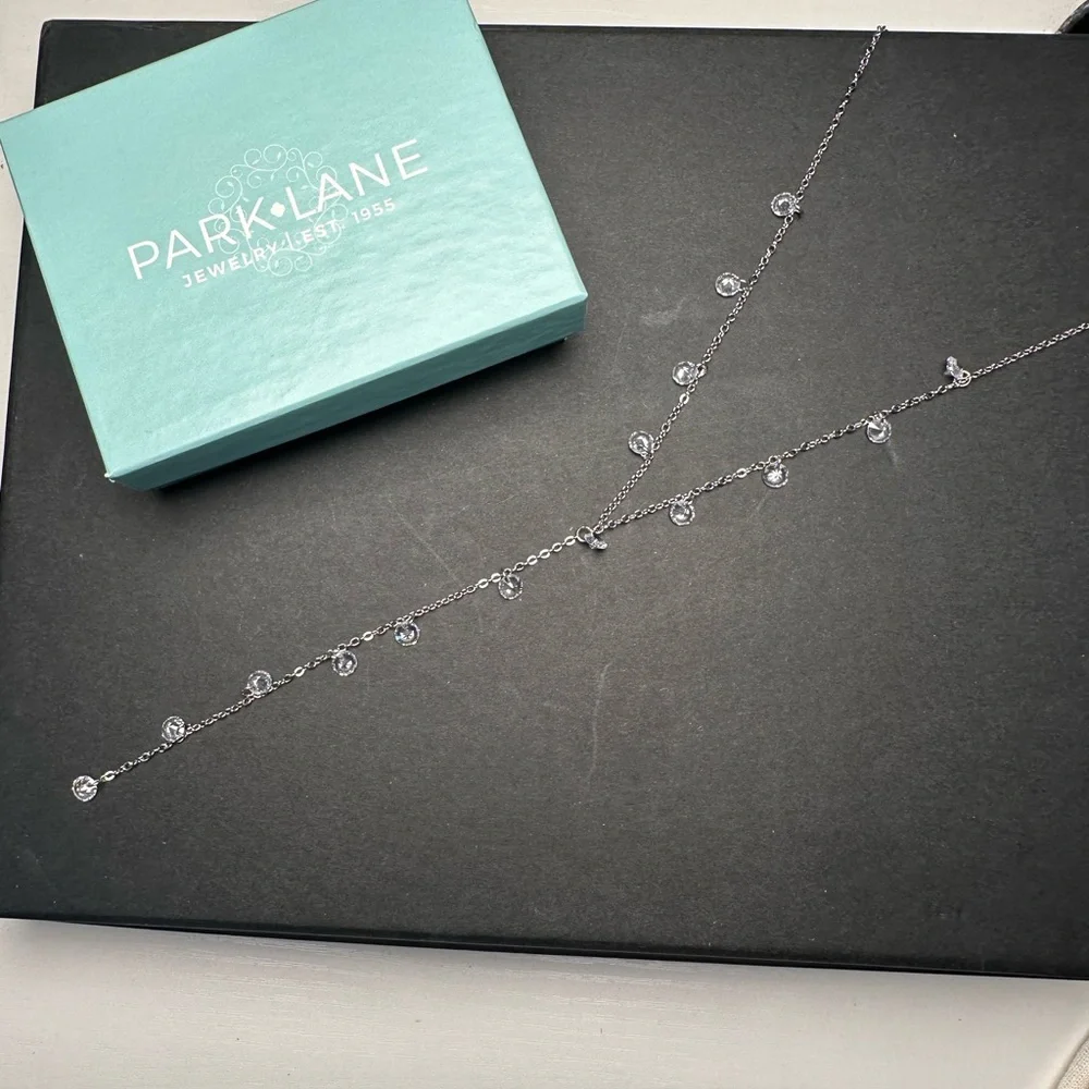 Park Lane Rayne Silver Necklace - Picture 2 of 3